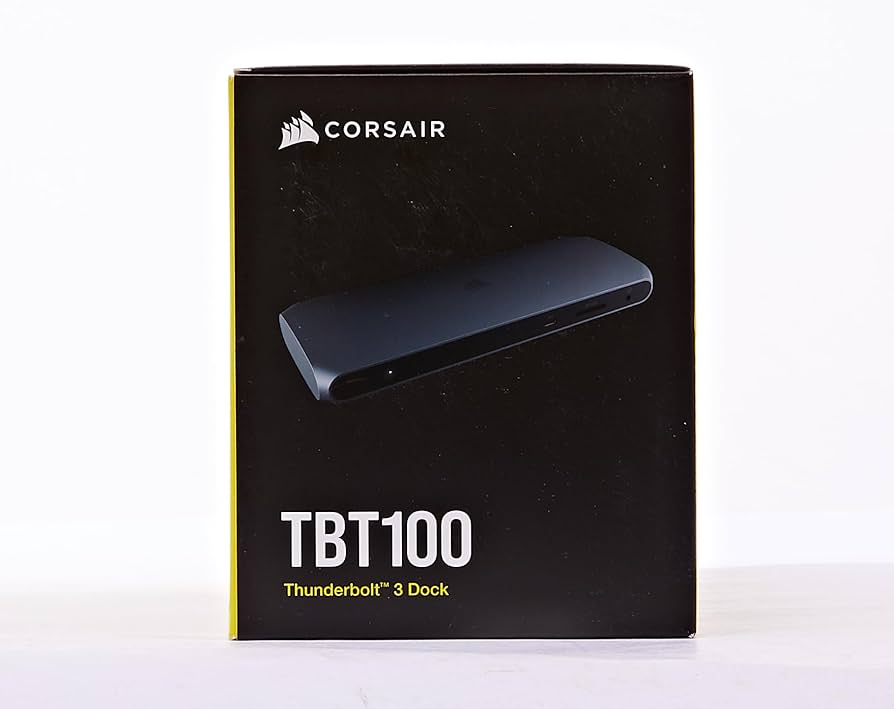 Corsair TBT100 Thunderbolt 3ドック Amazon.com: Corsair TBT100 DP Thunderbolt™ 3 Dock with